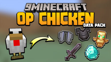 minecraft but chickens are op data pack 1 17 1 1 16 5 op chicken