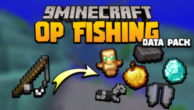minecraft but fishing is op data pack 1 17 1 1 16 5 op fishing