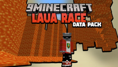 minecraft but lava is chasing you data pack 1 17 1 lava race