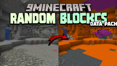 minecraft but random blocks data pack 1 17 1 randomness challenge