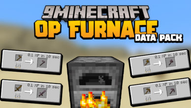 minecraft but smelting is super data pack 1 17 1 1 16 5 op furnace