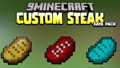 minecraft but there is custom steak data pack 1 17 1 foods unique