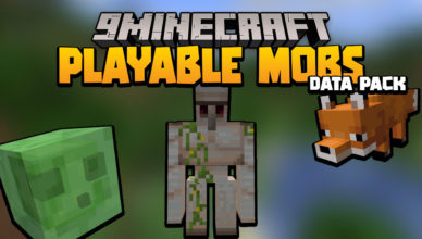 minecraft but we play as mobs data pack 1 17 1 1 16 5 playable mobs