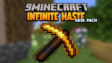 minecraft but you have infinite haste data pack 1 17 1 1 16 5