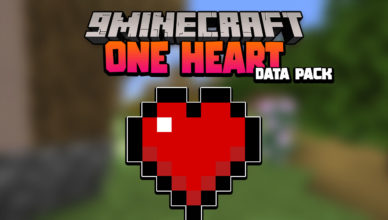 minecraft but you only have one heart data pack 1 16 5 impossible challenge