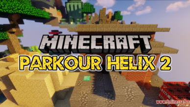 parkour helix 2 map 1 17 1 for minecraft