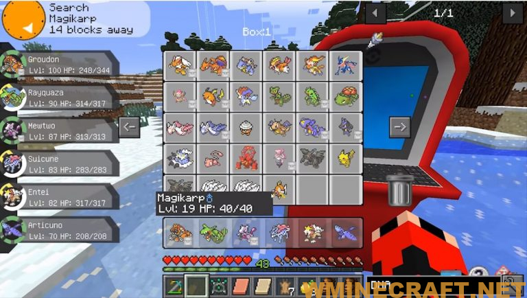 Pixelmon Mod 1.15.2-1.12.2-1.10.2 – (Pokemon GO Minecraft) : Minecraft