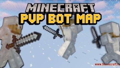 pvp bot map 1 17 1 for minecraft