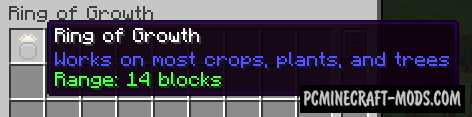 Ring of Growth - Magic Item Mod For MC 1.18, 1.17.1