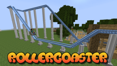 rollercoaster mod for minecraft 1 17 1 1 16 5 1 15 2 1 14 4