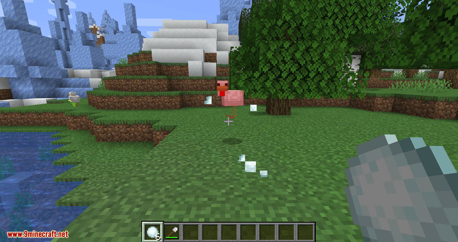 Snowballs Freeze Mobs mod for minecraft 10