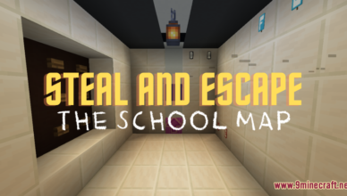 steal and escape the school map 1 17 1 for minecraft
