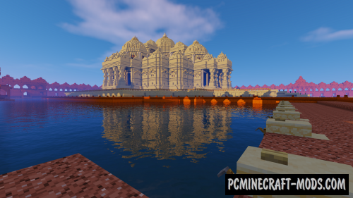 Swaminarayan Akshardham Map For Minecraft