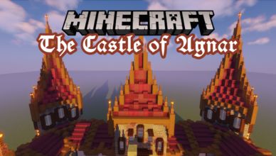 the castle of agnar map 1 17 1 for minecraft