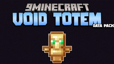 totems save you from the void data pack 1 17 1 1 16 5 void totem