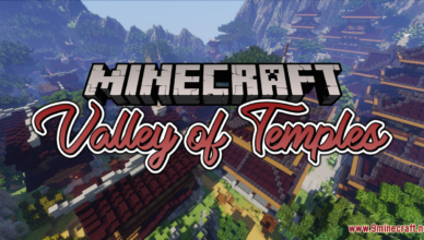 valley of temples map 1 17 1 for minecraft