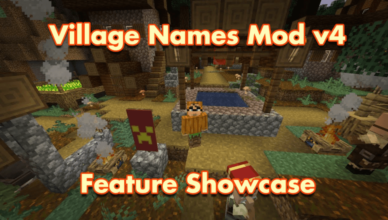 village names mod 1 12 2 1 11 2 customizable random village and villager naming