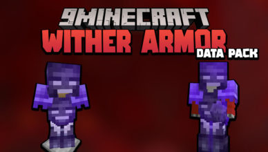 wither armor sword data pack 1 17 1 1 16 5 becomes invincible