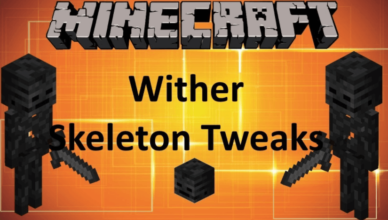 wither skeleton tweaks mod 1 16 1 15 changes the way wither skeletons behave