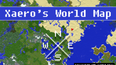 xaeros with world minimap mod for minecraft 1 18 1 17 1