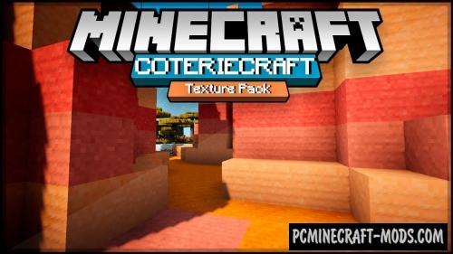 Coterie Craft 16x, 32x Resource Pack For Minecraft 1.18