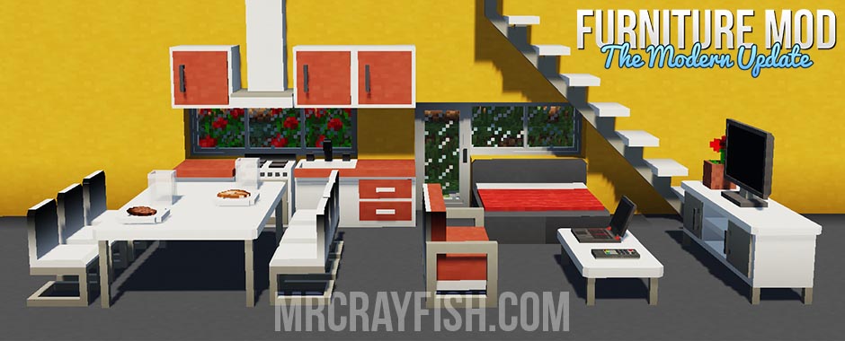 modern update MrCrayfish's Furniture Mod