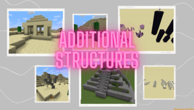 additional structures mod 1 18 2 1 12 2 adds 155 new structures to the game