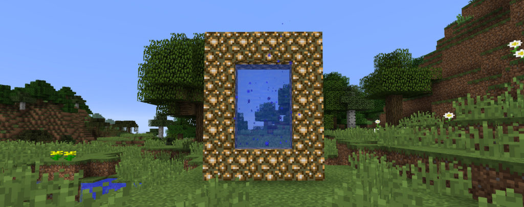 aether portal minecraft