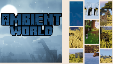 ambient world mod 1 16 5 bringing minecraft to life with real world animals