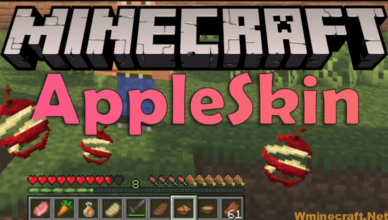 appleskin mod 1 18 2 1 17 1 hud features for minecraft
