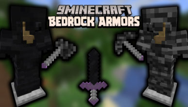 bedrock tools and armors data pack 1 18 2 op and unbreakable items