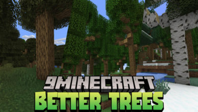 better trees data pack 1 18 2 1 17 1 tree generation