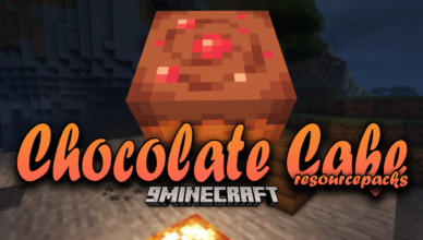 chocolate cake resource pack 1 18 2 1 17 1 a new type of cake