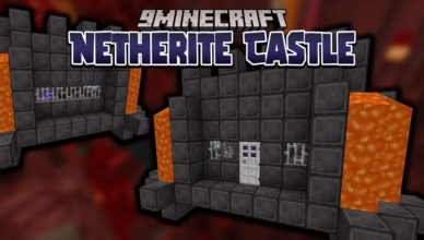 craftable netherite castle data pack 1 18 2 op structure