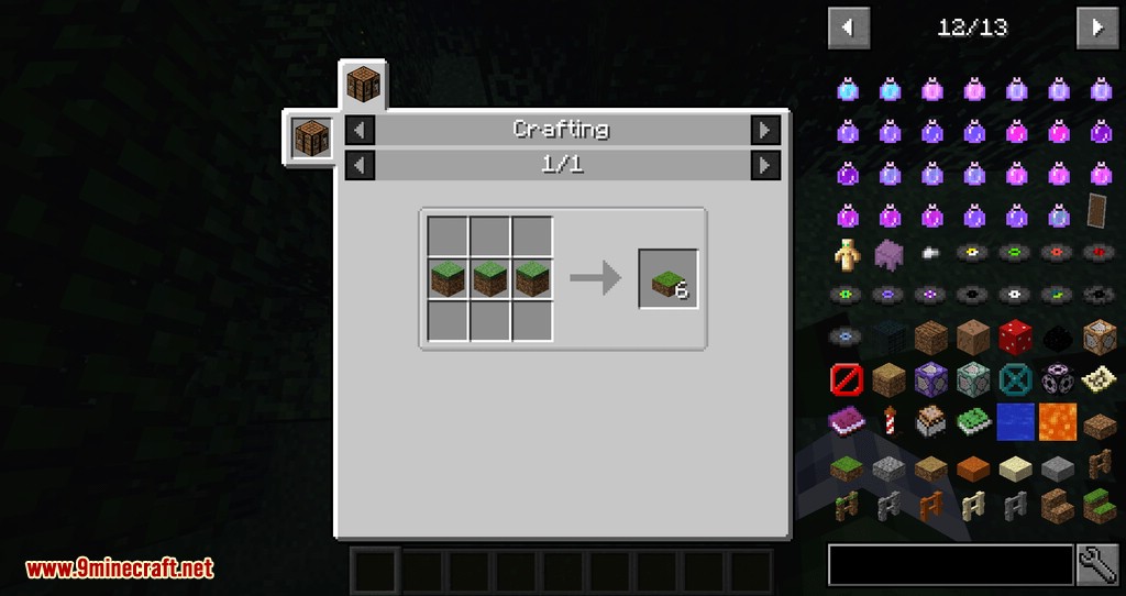 Dirt Deco mod for minecraft 01