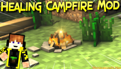 healing campfire mod 1 18 2 1 17 1 healing in a configurable radius