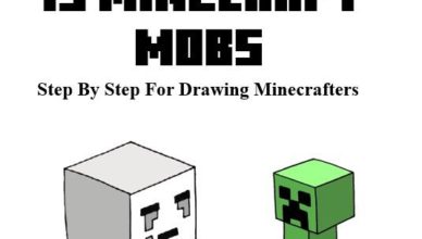 how to draw 15 minecraft mobs book minecraft drawing tutorial unofficial free