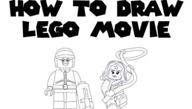 how to draw lego movie step by step guide drawing for kids