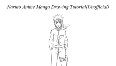 how to draw naruto anime manga free download naruto drawing tutorial unofficial