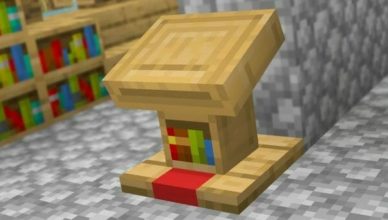 how to make a lectern in minecraft