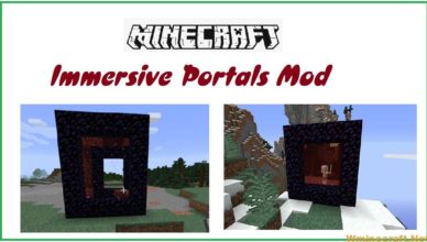 immersive portals mod 1 18 1 1 17 1 vanilla nether portals are just purple blocks