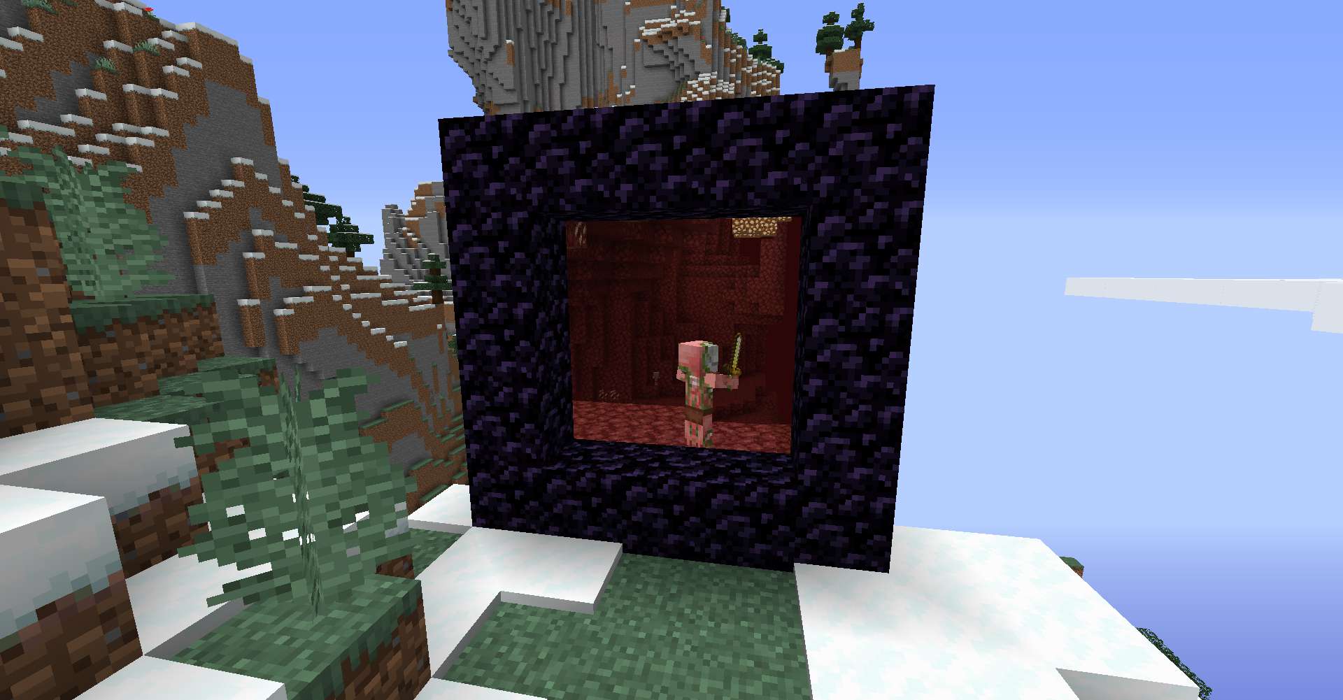 Immersive Portals Mod for minecraft 21