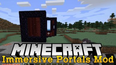immersive portals mod 1 18 2 1 17 1 see through portals