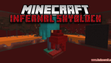 infernal skyblock map 1 18 2 survive on skyblock in the nether