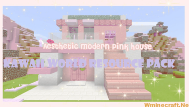 kawaii world resource pack 1 18 1 1 17 1 adds cuteness and color to minecraft