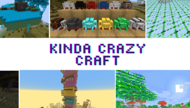 kinda crazy craft modpack survive the night with horrors