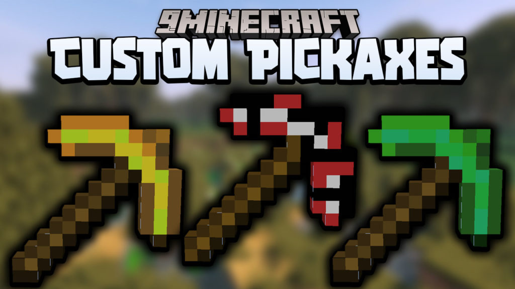 Minecraft But There Are Custom Pickaxes Data Pack 1 18 2 1 17 1 Minecraft