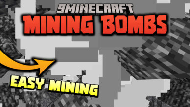 minecraft but there is mining bomb 1 18 2 1 17 1