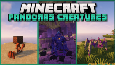 pandoras creatures mod 1 16 5 1 15 2 new mobs and more to come