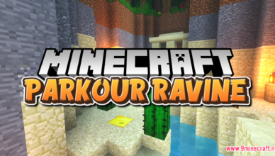 parkour ravine map 1 18 1 adventure in a long and winding ravine